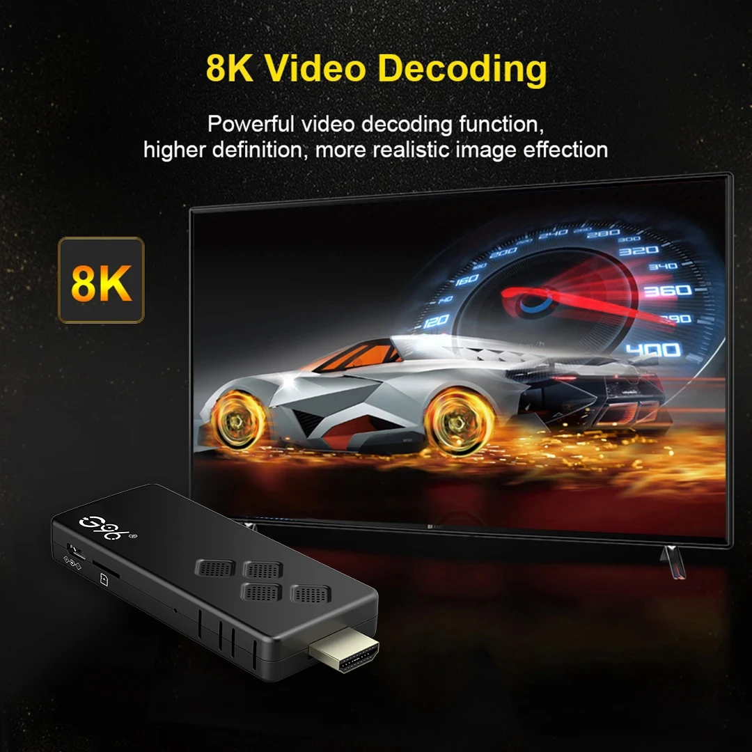 Original G96 TV Stick 8K Android13 Streaming Media 2GB 16GB Multi Language TV Dongle Allwinner H313  VS amazon fire stick