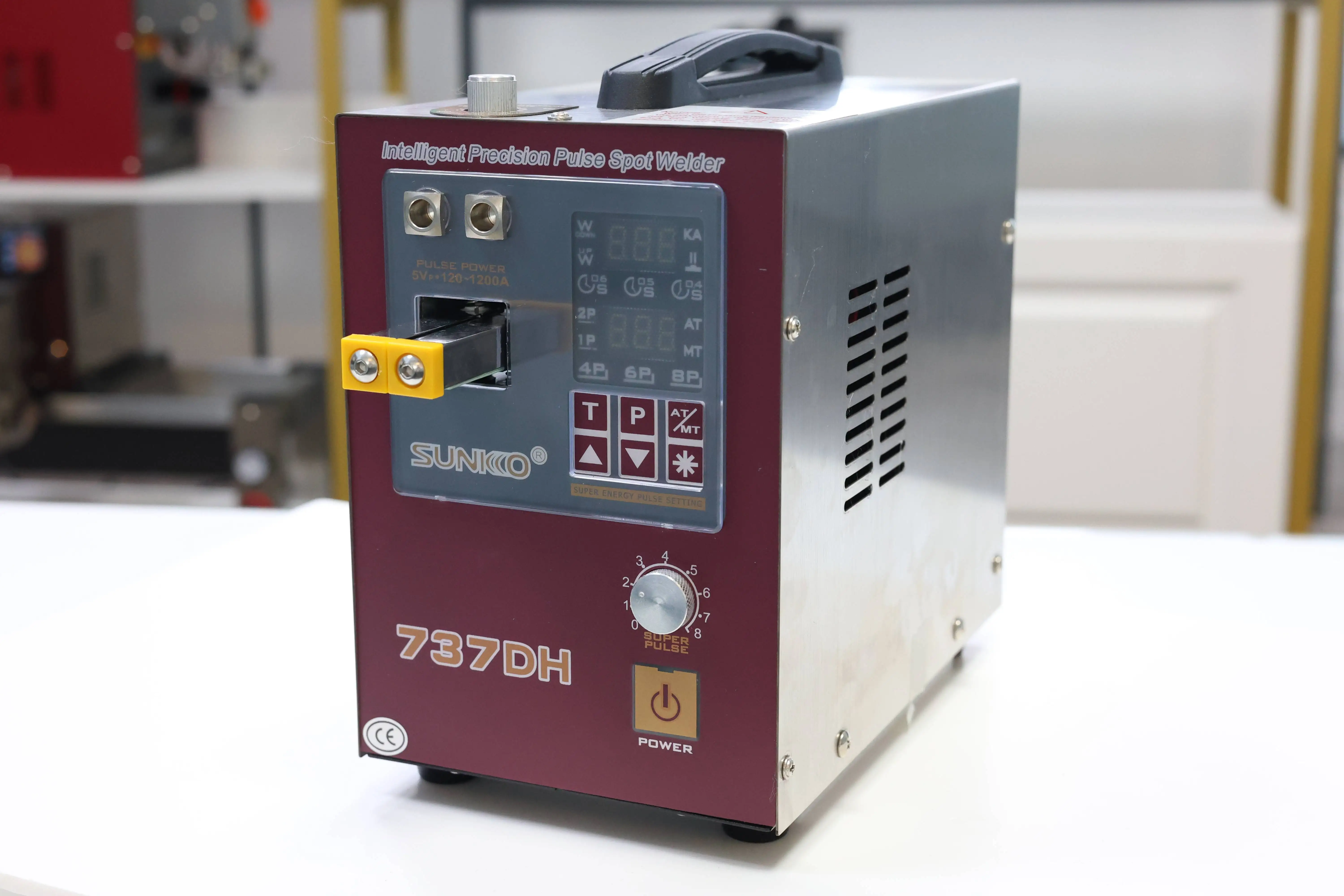 Battery Spot Welder Machine SUNKKO 737DH 4.3KW Automatic Pulse Welding Machine Battery Welder Equipment With Spot Welding Pen