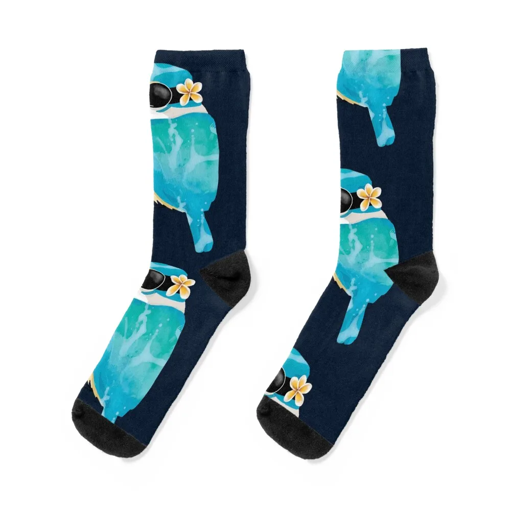 

Sacred Kingfisher Socks basketball Thermal man winter men cotton high quality compression Socks Men's Women's