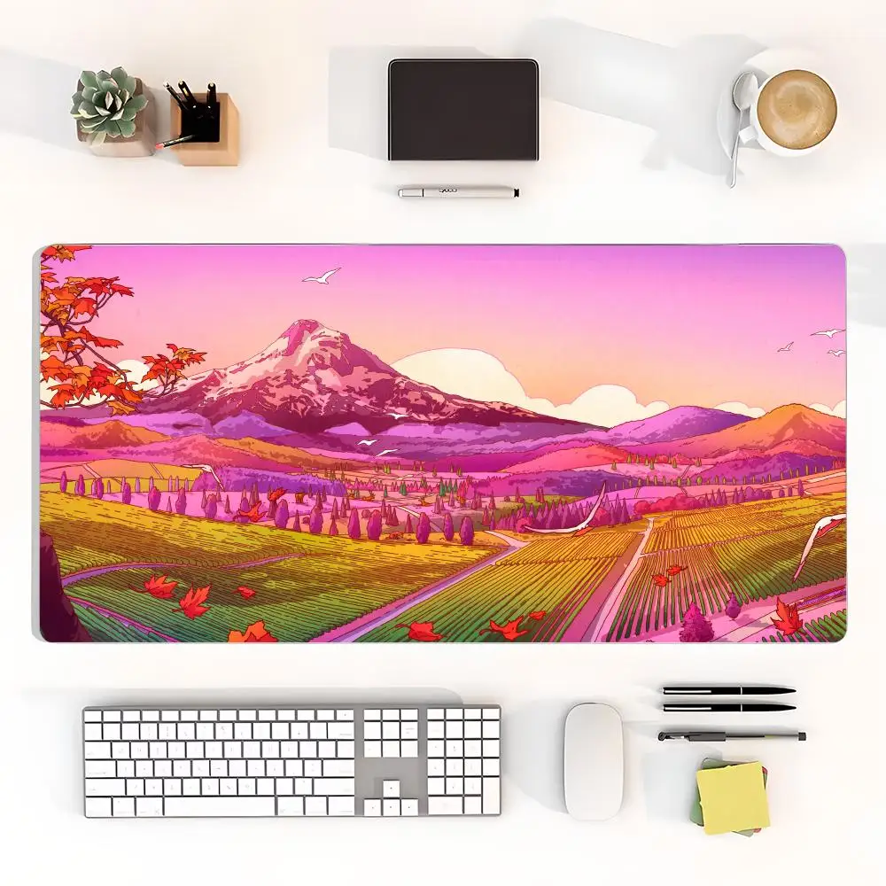 

flash sale Mouse Pad Multi-Size non-slip Gaming mouse pad Gamer E-Sports Mouse Mat Game Mechanical Keyboard XXL Desk Mat