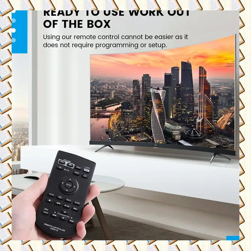 A14M Zamienny pilot zdalnego sterowania CXE5116 do PIONEER AVH-1300NEX AVH-X390BS AVH-2300NEX