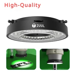 2UUL MS98 Adjustable LED Lamp for Microscope for Mobile Phone Repair High Brightness Illuminator Light Tool