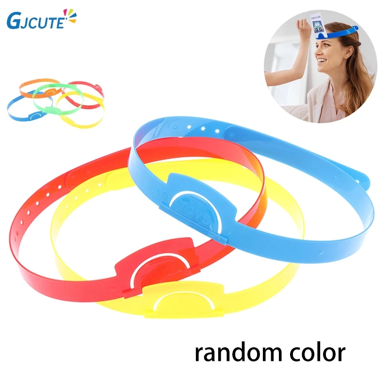 3Pcs/set Random Headband Game Quick Question Game Props Classroom Teaching Prop Family Party Board Game For Kid Educational Toys