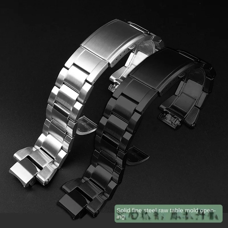 MTG-B3000 Mod watchband for Casio G-SHOCK  MTG B3000 stainless steel strap men\'s watch chain metal strap watch band with tool