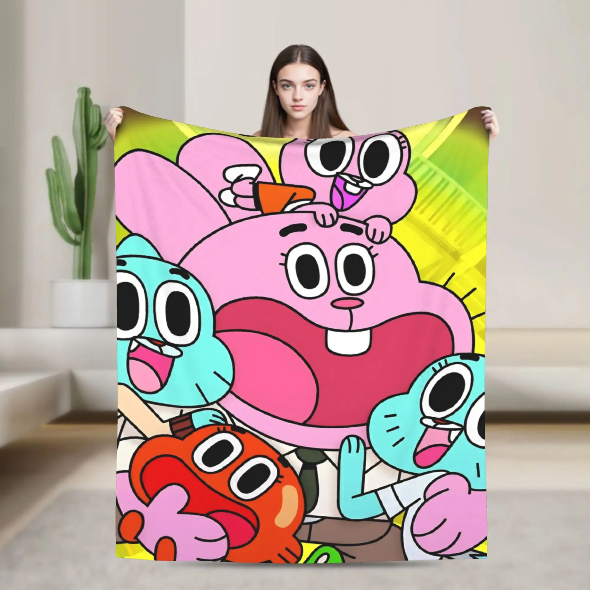 Anaise Gumballs Darwins Flannel Blanket Awesome Throw Blankets for Home 200x150cm Bedspreads,