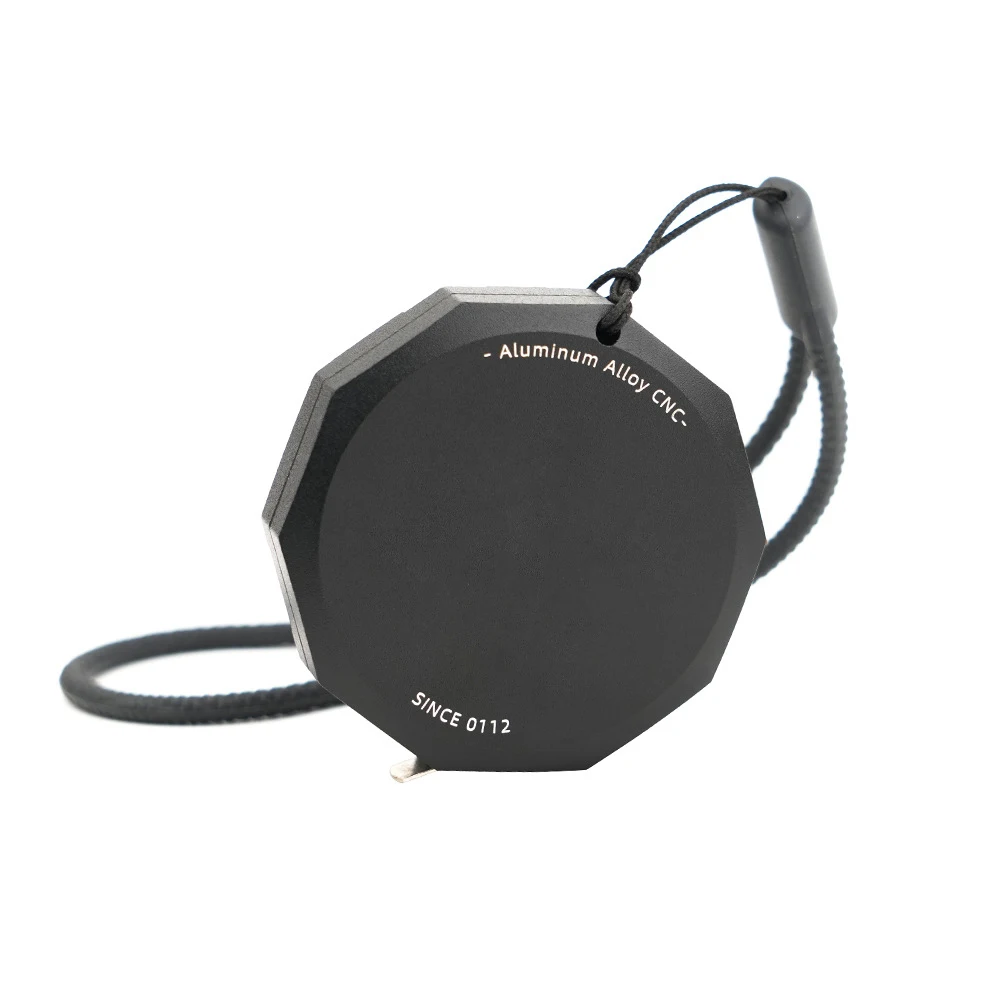 2m Retractable Tape Measure Woodworking Aluminum Alloy Ruler ABS Housing blue black green 48x48x13mm 80g Distance Measurement view 6