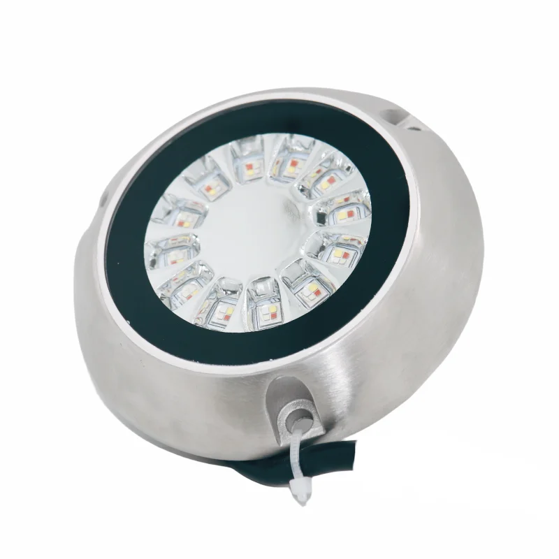 Wall Mounted 60W 120W Submersible Ocean Blue Marine Transom Boat Underwater LED Yacht Lights