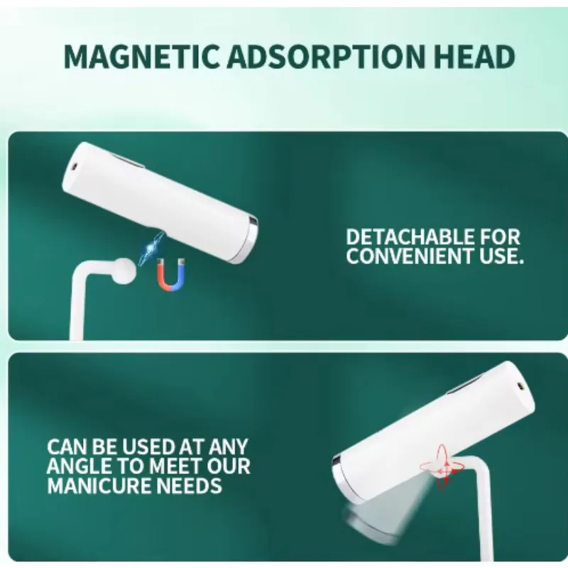 NAILPOP Portable magnétique rose UV outils pour ongles USB Rechargeable Gel sèche-ongles lampe détachable et utilisable pour un usage professionnel