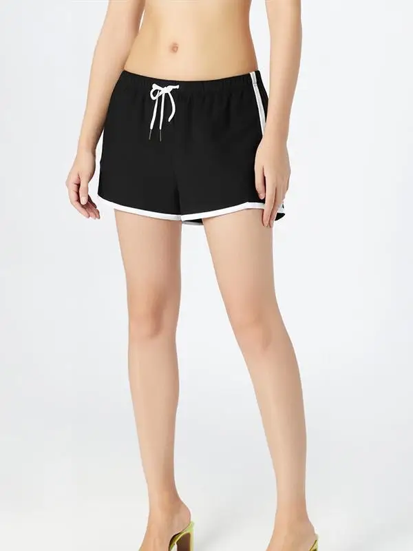 Calças de Yoga Bla Fitn Skort para Verão, Calças Longas para Exercício Femininas, Fabricadas na China QQE25-9227
