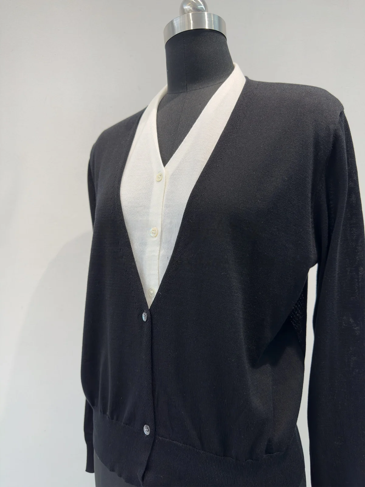 Women's All-match Thin Fake Two-piece Sweater