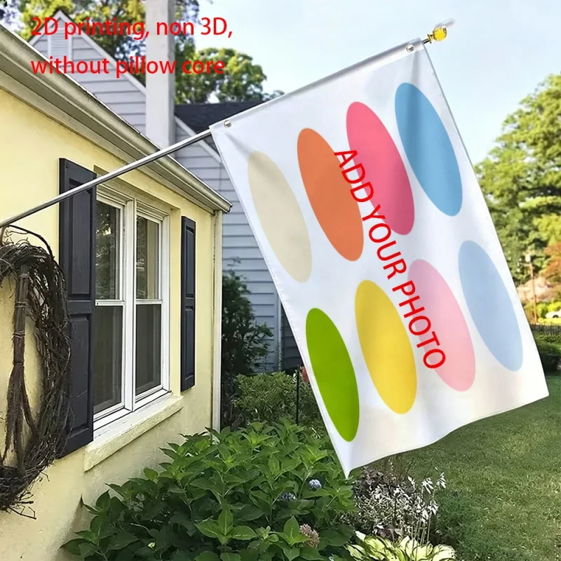 Custom Advertising Flags Inject Rich Festive Vibes Into Holiday-Themed Group Activities Apply Deep Visitor Advertising Promotion