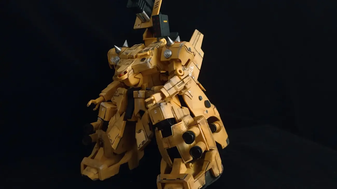 1/100 زيميل تجميع نموذج الصحراء الأصفر Yms-16m أرقام عمل تمثال النسخة الصينية زيميل البلاستيك روبوت نماذج اللعب الهدايا