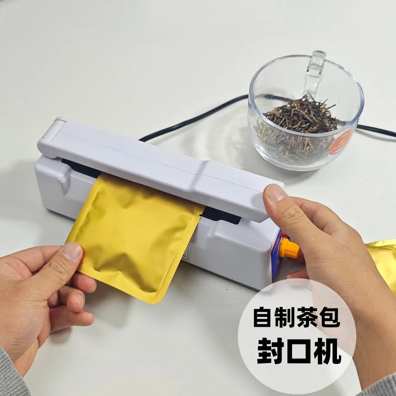 Small Hand Operated Heat Sealer For Plastic And Aluminum Foil Bag Packaging
