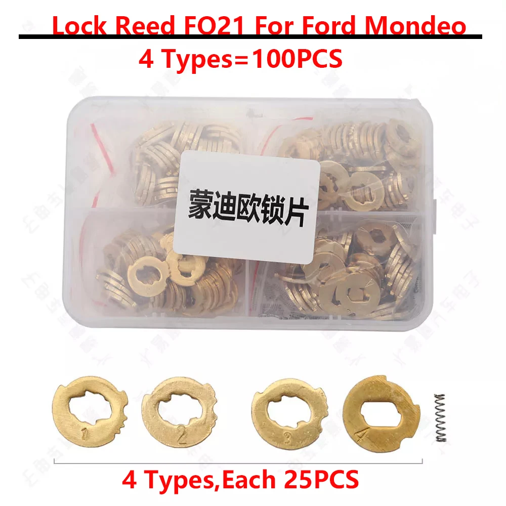 SIP22 Ignition Wafer Car Lock Repair Accessories Lock Reed Lock Plate For FO21 TOY43 HY22 HU100 HU66 HON66 HU101 HY16 MAZ24