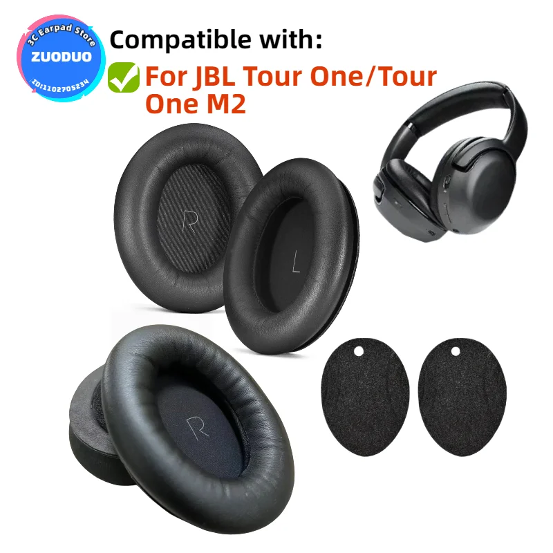

For JBL Tour One/Tour One M2 Headphones Soft Form Earpad High Quality Earpads Cover Cushion Replacement Foam Ear Pads Cushions