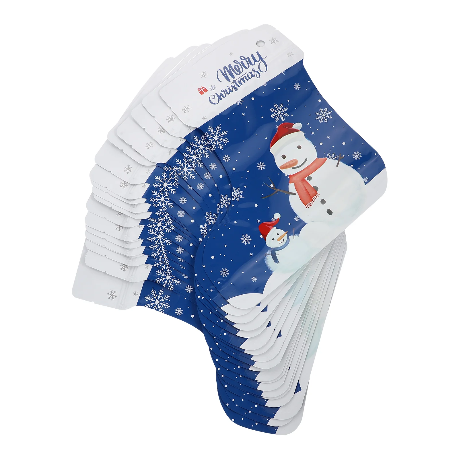 

Christmas Candy Bag Package Bags Biscuit Storage Self-sealing Pouches Wrapping Cookie