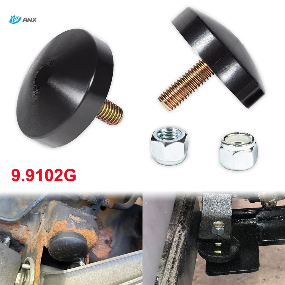 ANX 9.9102G Low Profile Bump Stop for cars, trucks and SUVs, Black Polyurethane (PU) Material Exterior Accessories Parts