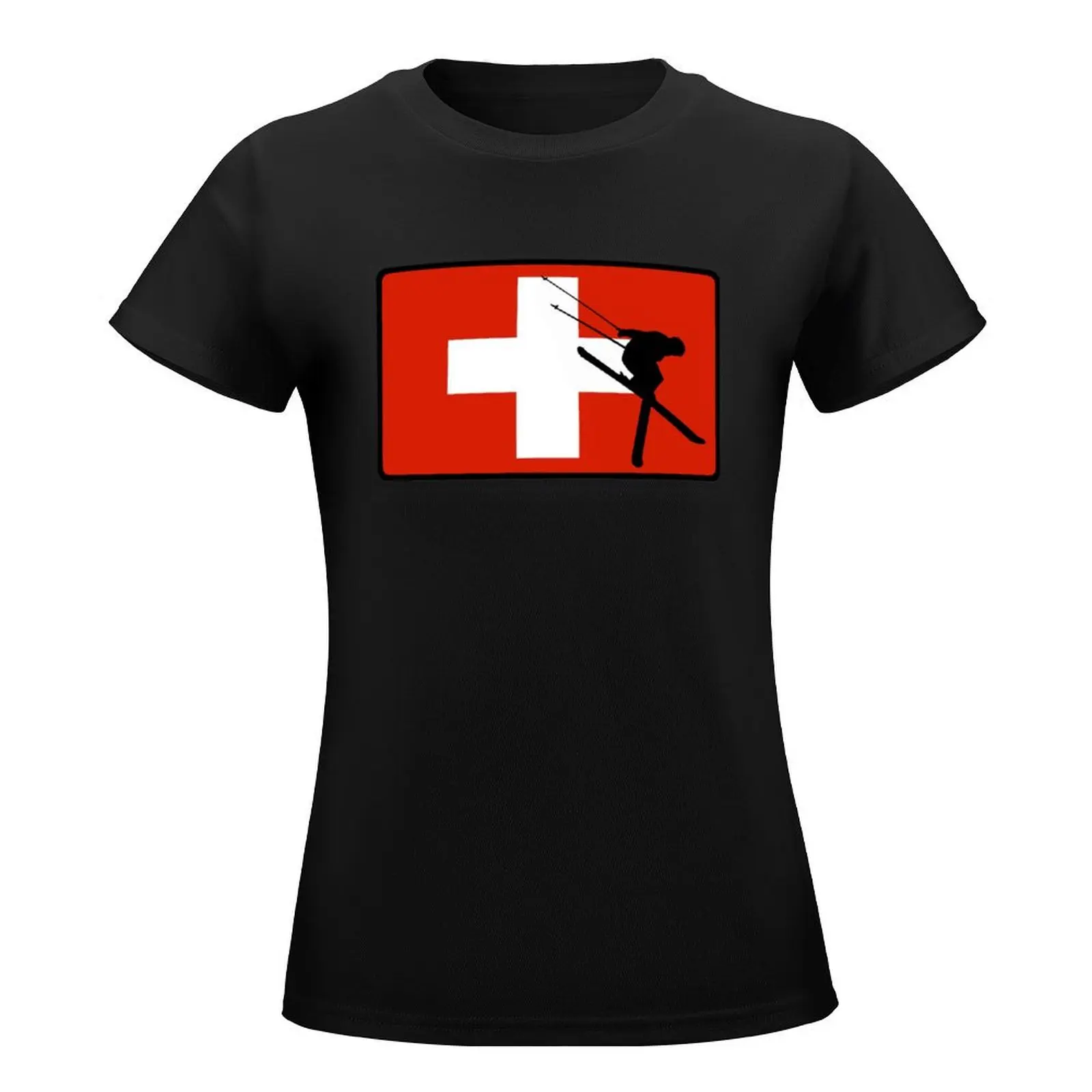 Ski Patrol T-Shirt tops summer clothes white t-shirt dress for Women sexy