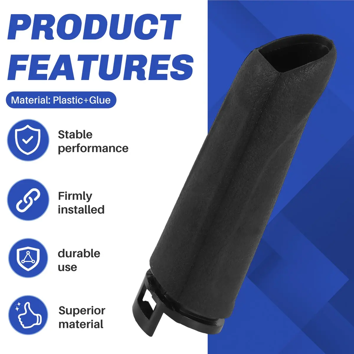 #08Y (Black)Car Handbrake Lever Cover Hand Brake Rubber Sleeve For Ford Black,Automotive Parts & Accessories