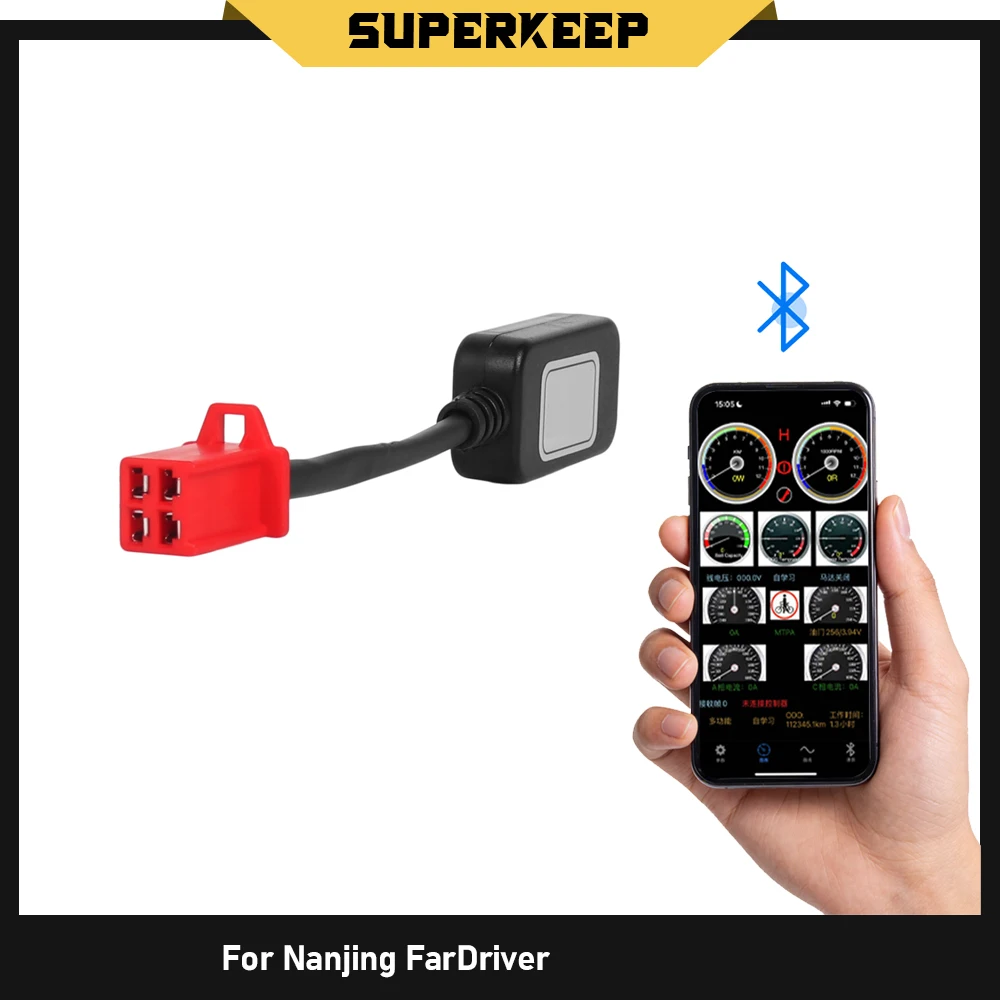Adaptador Bluetooth Programável FarDriver para Nanjing ND72240 ND72260 ND72360 ND72680 - Módulo de Controle Móvel BT de Substituição