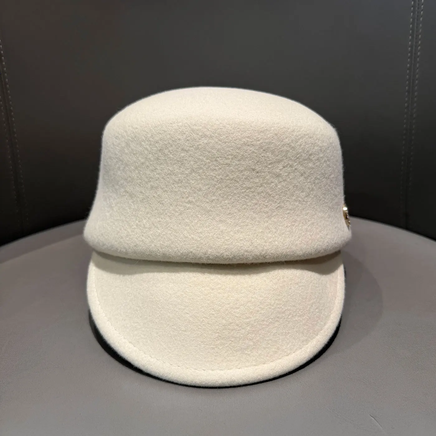 Neue Klassische 100% Wolle M Brief Reit Kappe Fedoras Frauen Winter Hohe Qualität Baskenmütze Kappe Im Freien Britischen Mode Ritter Hut – Detail 15