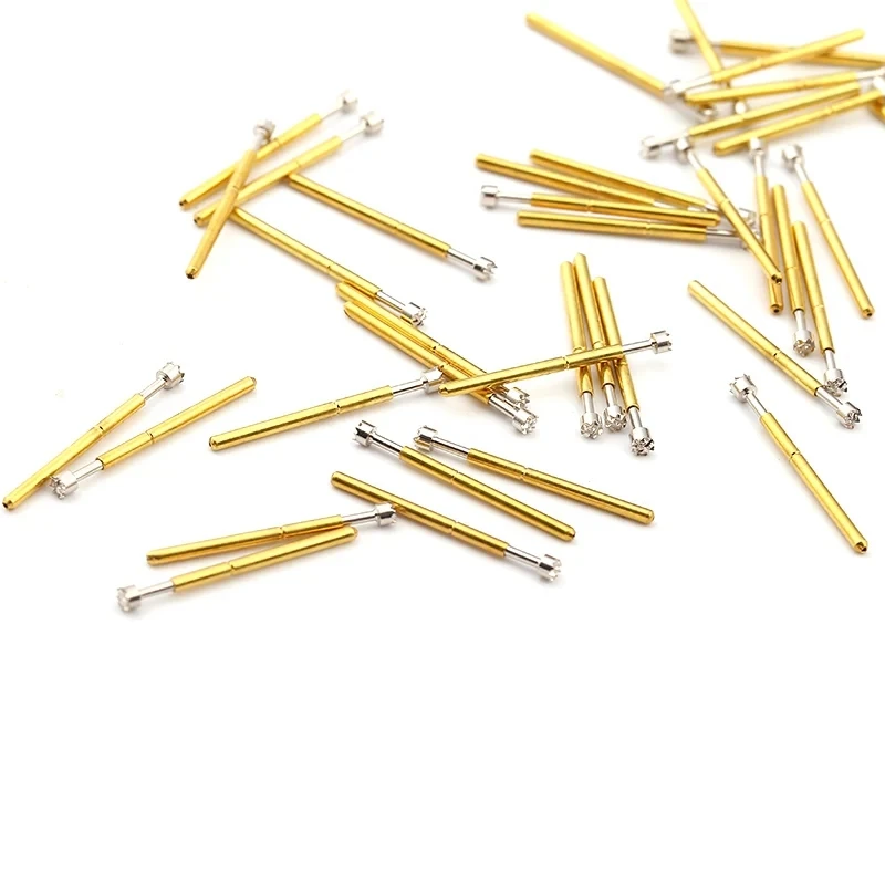 1000PCS P75-H3 1.5mm Nine Teeth Plum Head Spring Test Pin Diameter 1.02mm PCB Pogo Pin BRAND: HUARONG