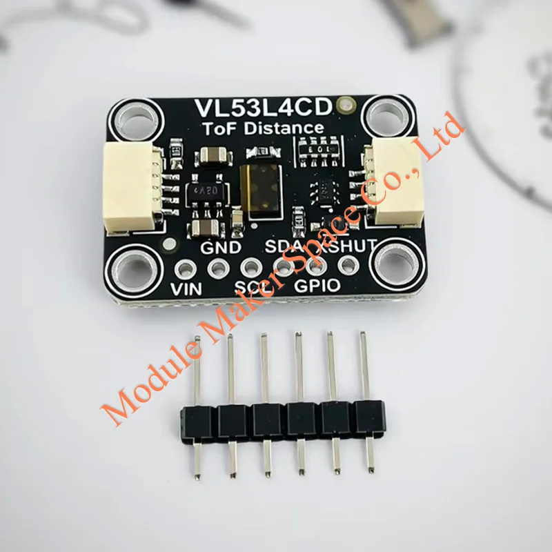 VL53L4CD Time-of-Flight (ToF) Distance Sensor 1 to 1300mm Range | Compatible with STEMMA QT & Qwiic Laser-ranging Sensor Module