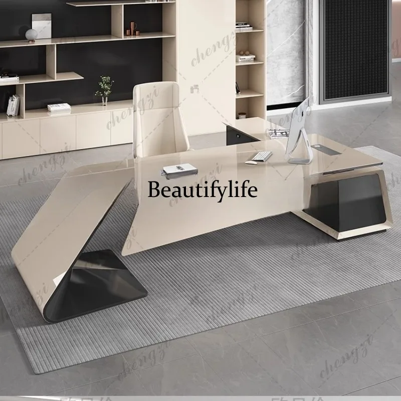 

Modern Office Desks Wood Luxury Corner Gaming Office Desks Modern Portable Mesa Para Computador Office Furniture