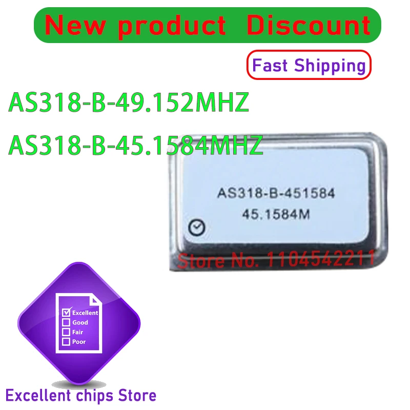 AS318-B-49.152MHZ AS318-B-45.1584MHZ AS318-B-49. AS318-B-45.   1PCS/LOT