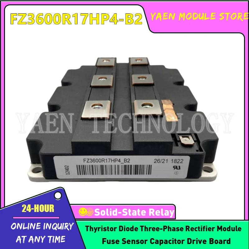 

FZ3600R17HP4-B2 DZ3600S17K3-B2 FZ3600R17KE3-B2 NEW ORIGINAL IGBT MODULE IN STOCK