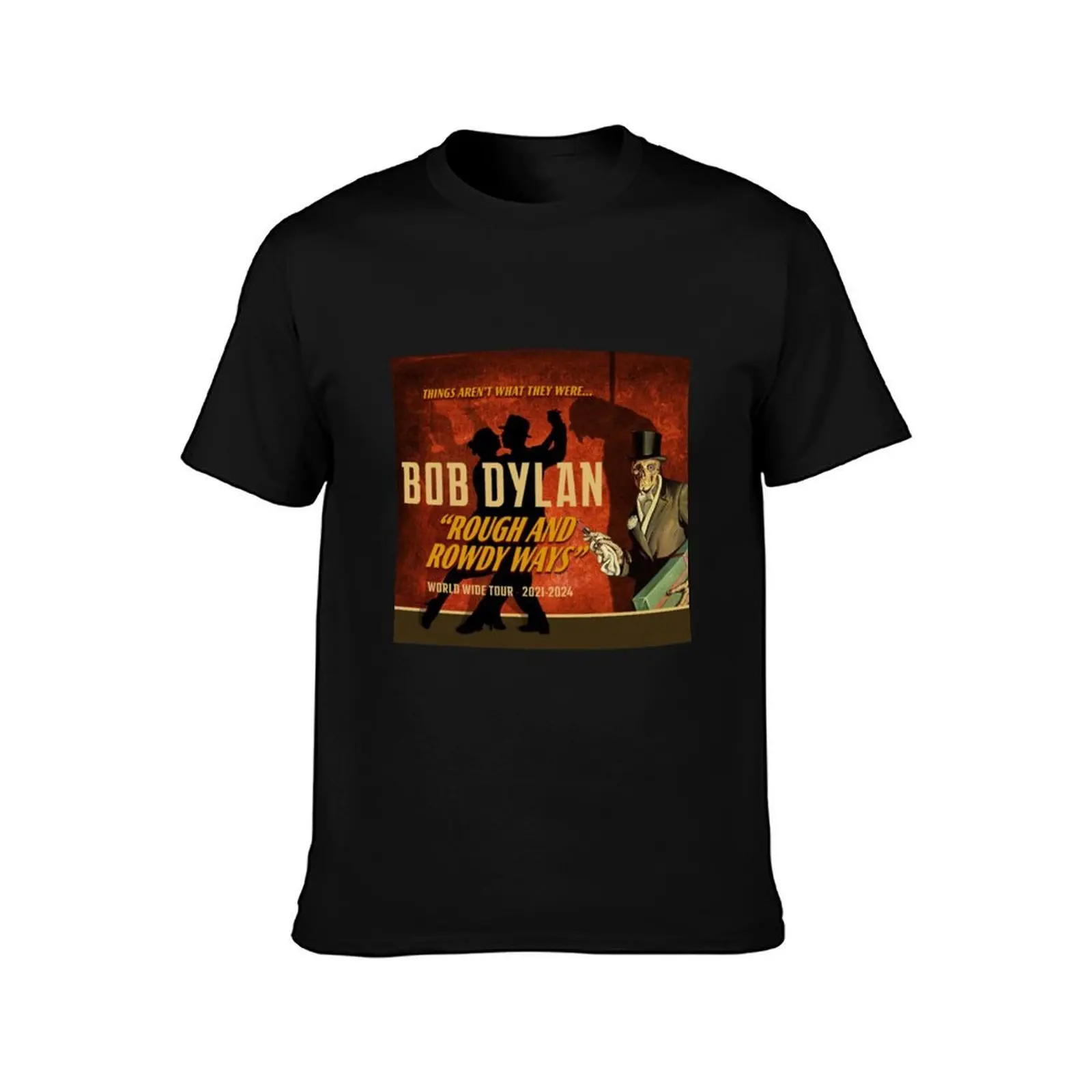 Rough and Rowdy Ways Tour 2022 masfeb T-Shirt man t shirts for men T-Shirt