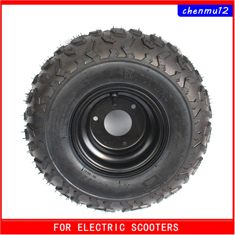 145/70-6 Tyre with Rim 6 Inch Wheel Tire ATV Wheels For Suzuki LT50 49cc 50cc 110cc Electric  Scooter Buggy Go kart Parts