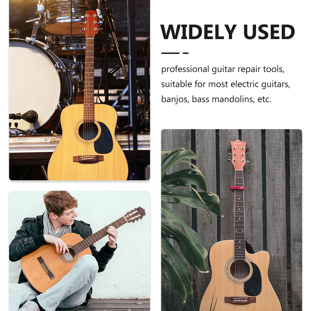 

6Pcs Guitar String Winder Compact Size Comfortable String Reeling Tool Multi-Instrument Repair Tool