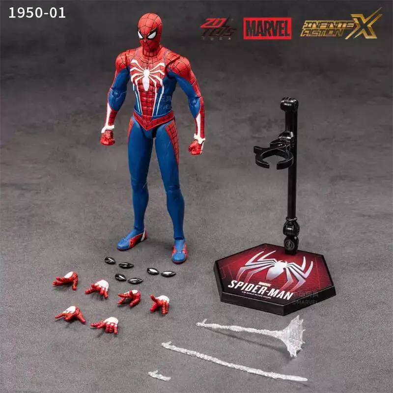 ZD Toys Spider-Man 1/10 Action Figure Brand New Day Miles Morales Spider-Man 2099 Scarlet Spider Ornament Collectible Gift - view 4