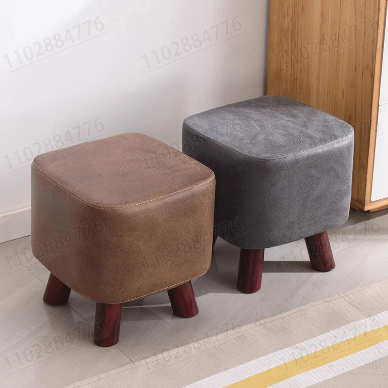 Children\'s Small Stool Home Doorway Short Stool Modern Simple Living Room Coffee Table Matching Shoes Stool Sturdy