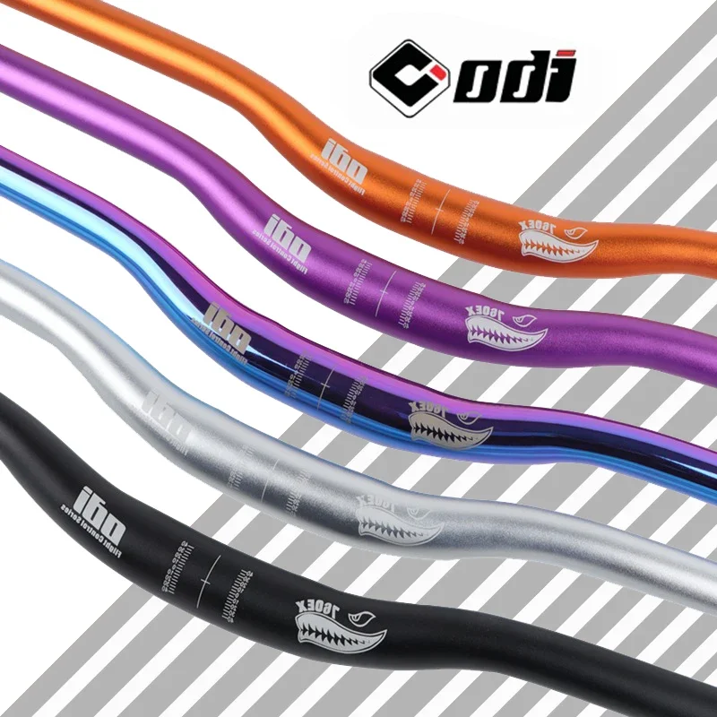 ODI Bicycle Handlebar 7050 Luminum Alloy Plating CNC MTB Handlebar 31.8*760mm Mountain Bike Handle Bar Bicycle Part