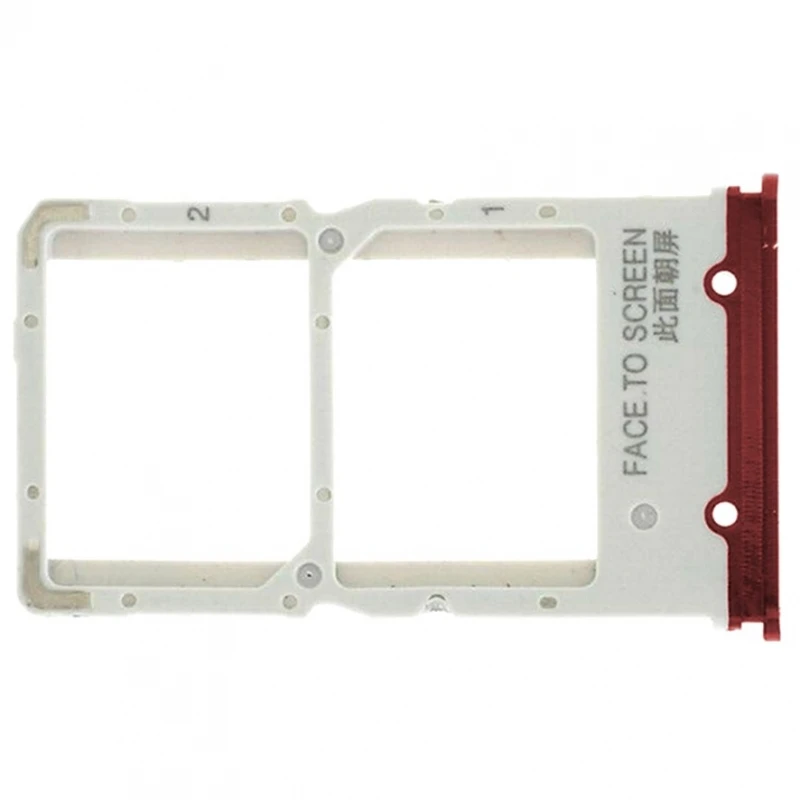 XIAOMI MI 9T K20 MICRO card holder side PRO red # Xiaomi Mi 9T SIM tray (M1903F10G, Mi9T, Redmi K20) # Xiaomi Mi 9T Pro (M1903F11G, Redmi K20 Pro, Redmi 855, Redmi X, Rapahel) # Xiaomi Redmi K20 (Mi