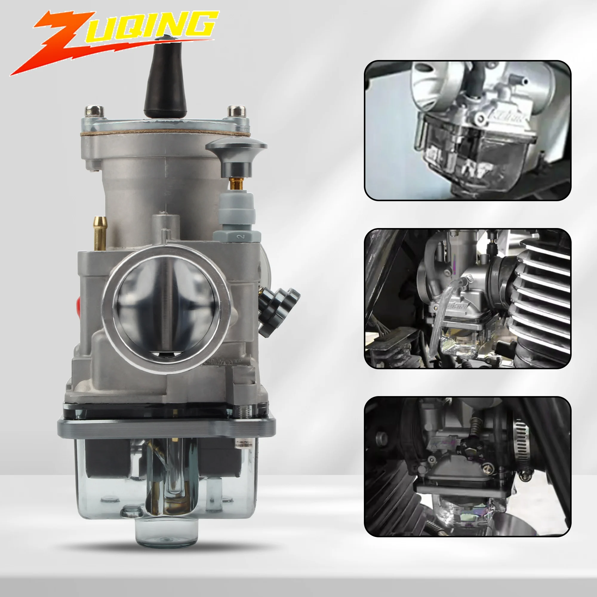 

Motorcycle PWK 21 24 26 28 30 32 34mm Carburetor With Power Jet For Yamaha Mikuni Koso ATV Quad Racing Motocross Modified Parts