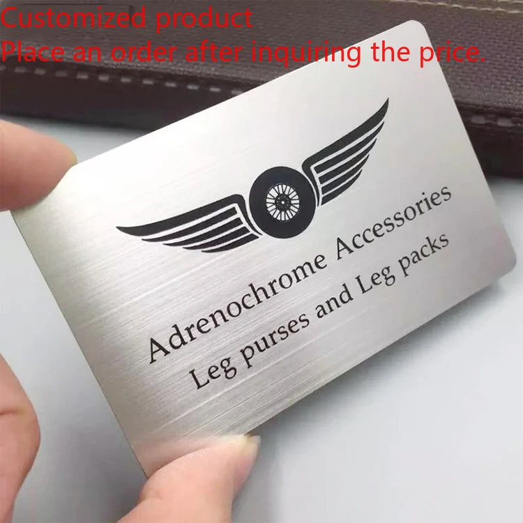 

Customized query Cheap Customized Logo Multicolor Stainless Steel Brushed Laser Cut Metal Card Business Gift Blank Metal Busines
