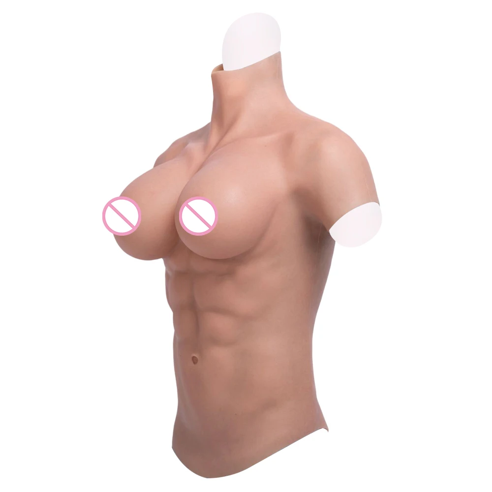 The Chest Muscles Made Of Oil-Free Silicone Material Are SuitableFor F CUP Role-Playing Cross Dressing Ball Muscle Display