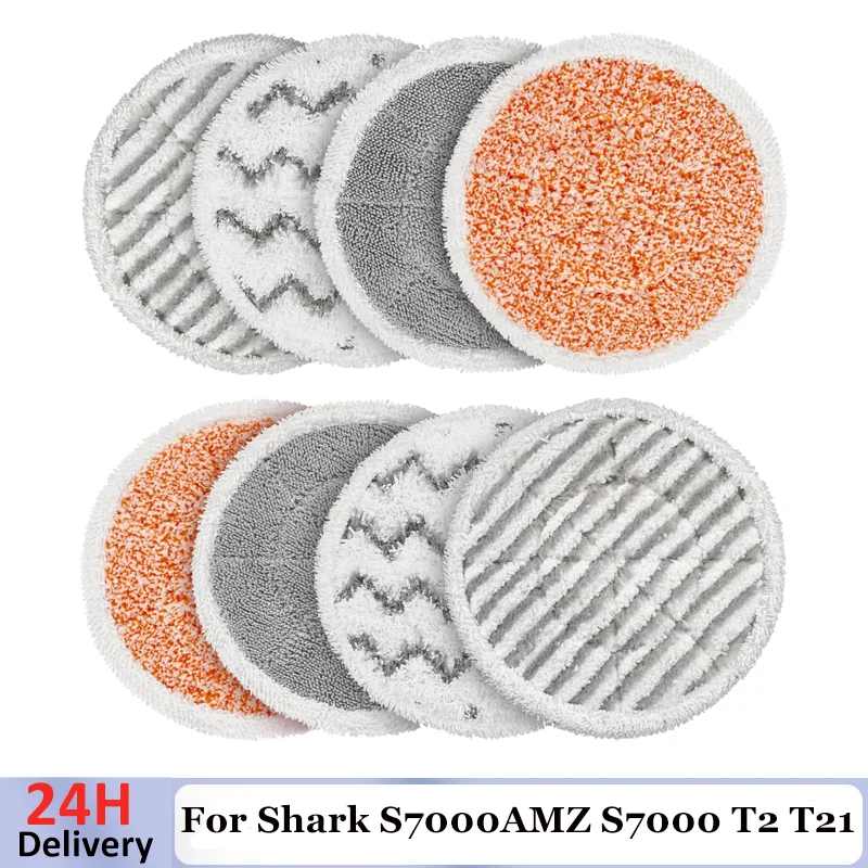 Steam Mop Pads for Shark S7001 S8201 S8001 S7201 S7000 S7000AMZ S7001TGT Series Upgraded S7001 Pads Replacement