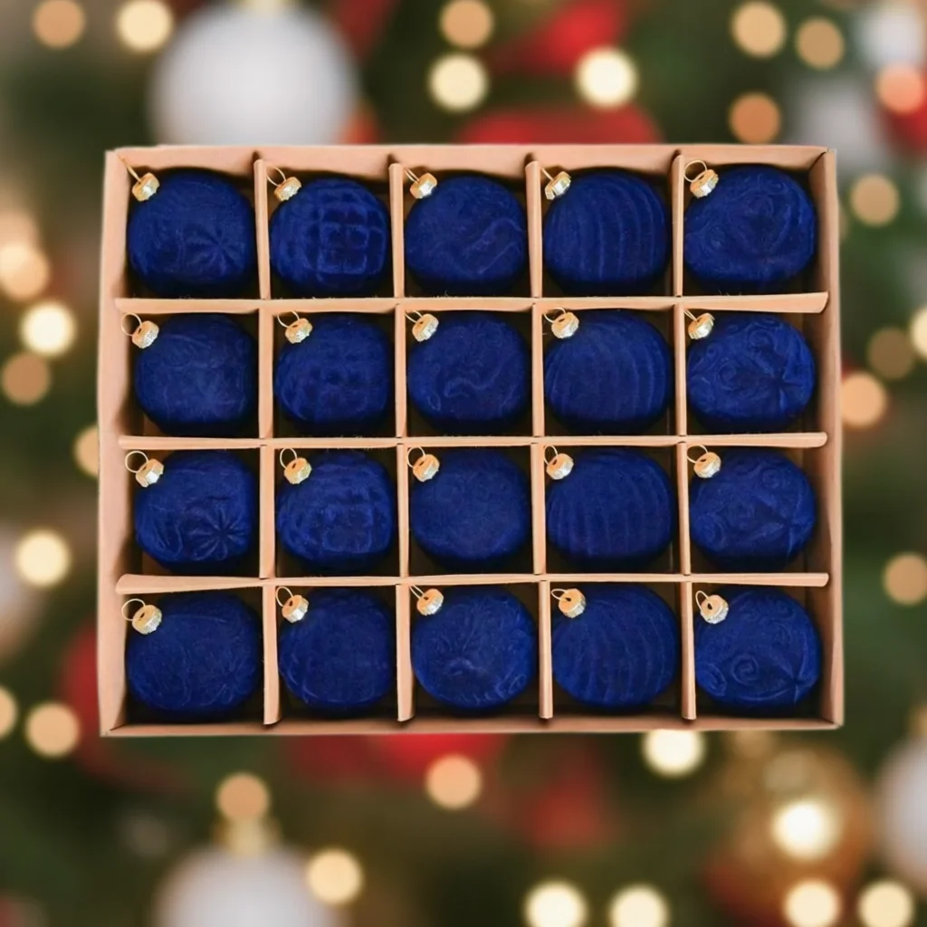 

Рождественский набор подвесок в виде шара, 20 шт., семейный набор с Рождеством, сцена, окружающий подвесной шар, рождественская вечеринка, изысканный классический шар, украшение