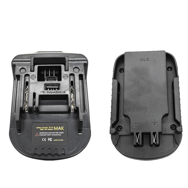 HT22MT HT22MIL Battery Adapter for Hitachi 18V Li-ion Battery Compatible with For Makita/Milwaukee 18V Li-ion Battery Power Tool