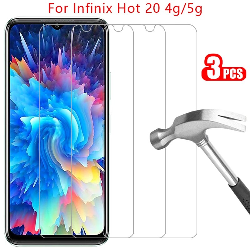 protective tempered glass for infinix hot 20 4g 5g screen protector on infinity hot20 phone film glas infini infix ifinix infinx