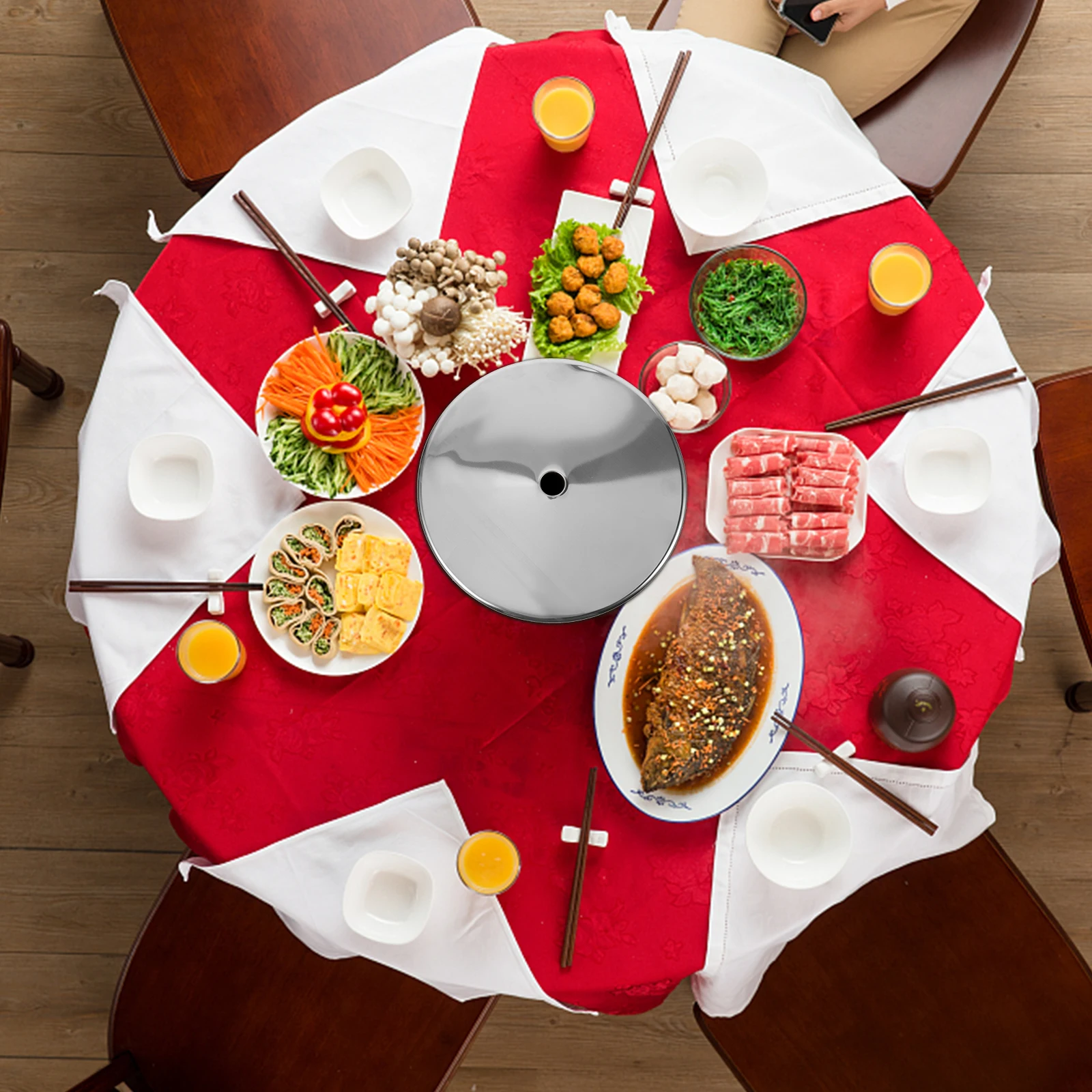 

Thickened Stainless Steel Pot Ring Cover Induction Plate Adapter Heat Diffuser For Electric Ceramic Stove Anti-Overflow Sinking