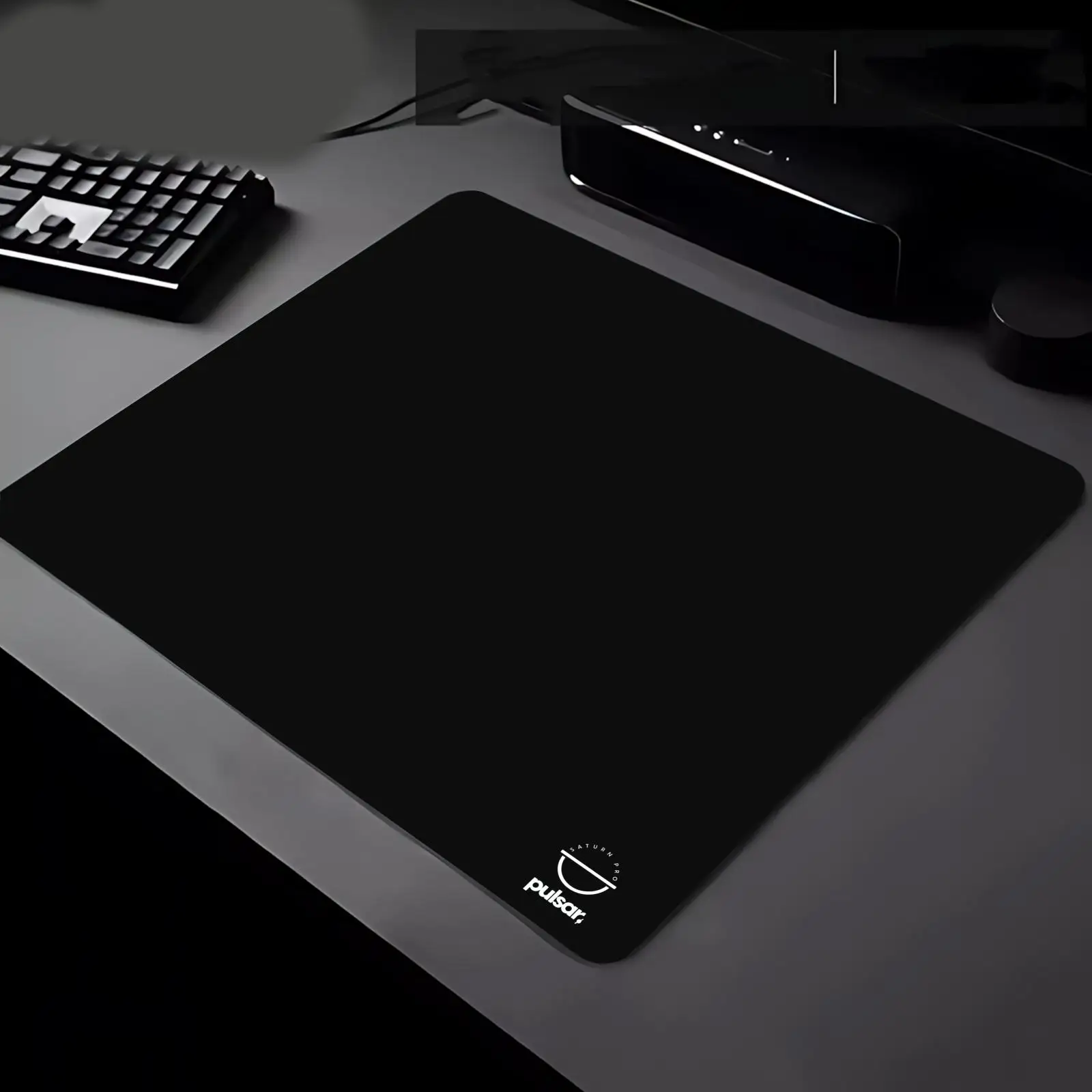 Pulsar eS Saturn Pro Mouse Pad Compact Small Mouse Pad for PC Laptop Desktop,Game And Office