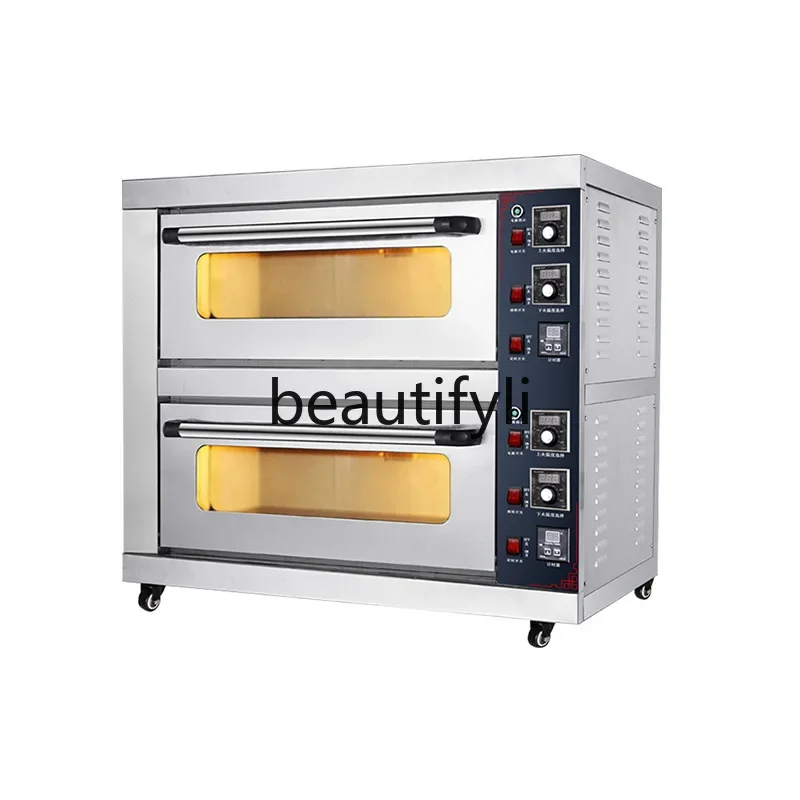 

Z189 Commercial Multifunctional Pizza Two-layer Two-pan Electric Oven