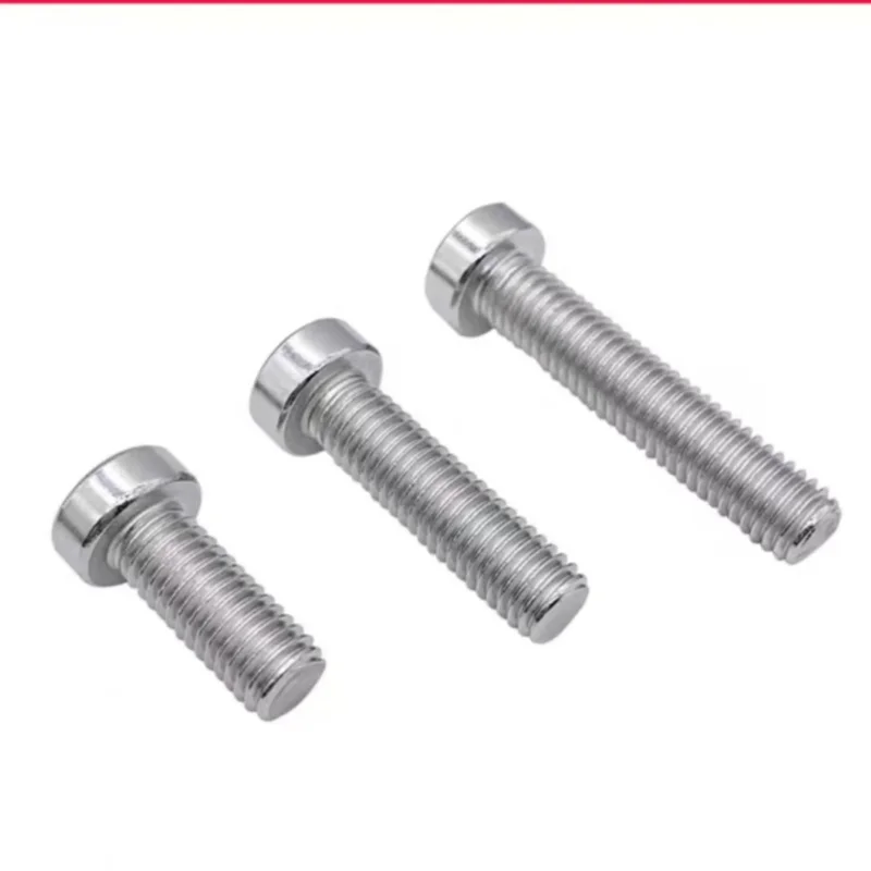 20 Pcs 4#-40 6#-32 8#-32 10#-24 1/4-20 UNC Stainless Steel 304 American Standard Short Head Coarse Thread Hex Socket Screw