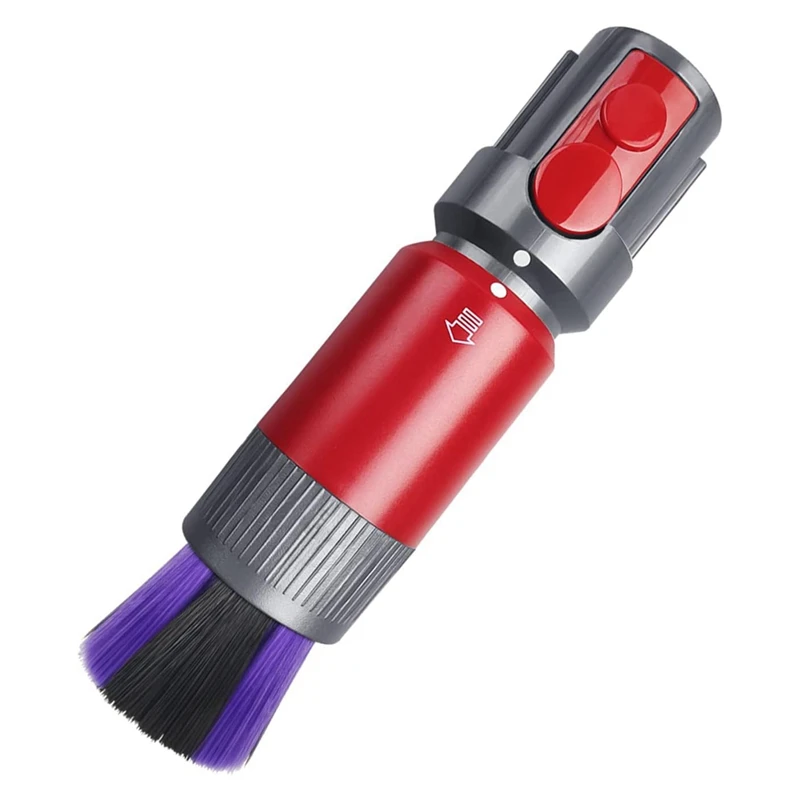 Vacuum Brush Attachment For Dyson V7 V8 V10 V11 V15, Soft Brush Cleaning Tool With Extension Hose And Trigger Lock Durable
