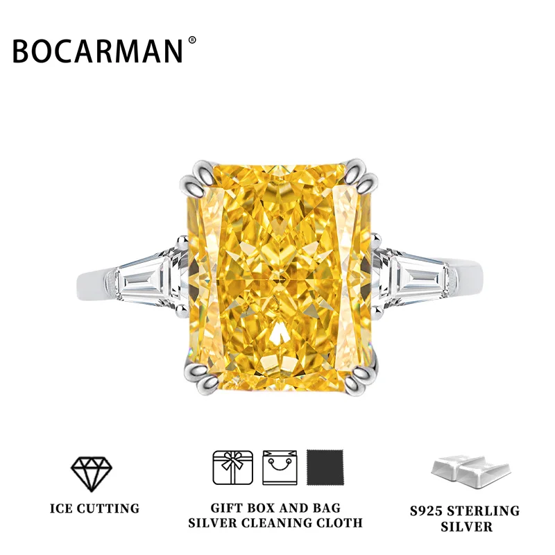 Women's S925 Silver Zircon Wedding Band Ring